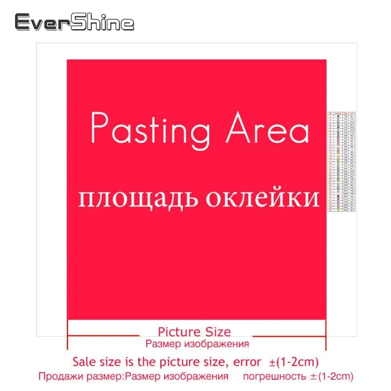 EverShine алмазная живопись фото изображение на заказ Стразы Алмазная вышивка полный квадрат/Мозаика из круглых бриллиантов домашний декор