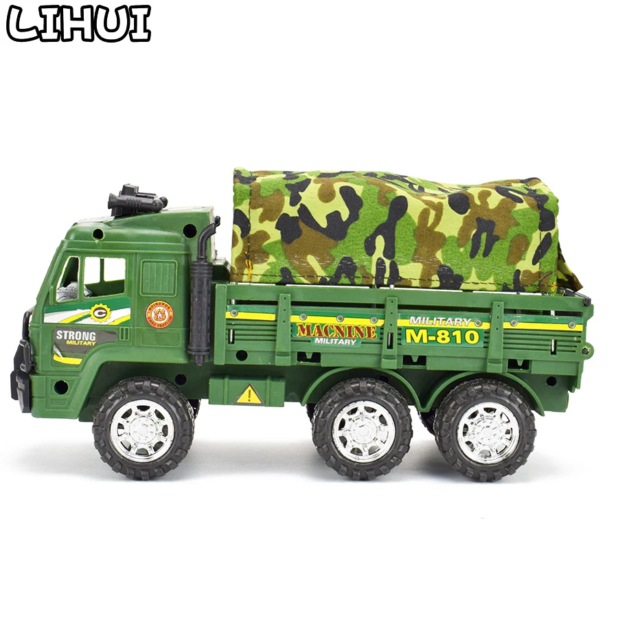 

Inertial Camouflage Military Truck Toy Diecast Simulation Model Transporter Toys for Boy Plastic Car Model Toy Gift for Children