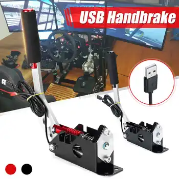 

USB Handbrake Clamp PC Windows for Sim Racing Game for Logitech G25 G27 G29 T500 T300 FANATECOSW for LFS DIRT RALLY