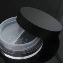 Пустой 20 г Рассыпчатая банка для порошка с Вращающийся просеиватель контейнер для рассыпчатого порошка с просеивателем