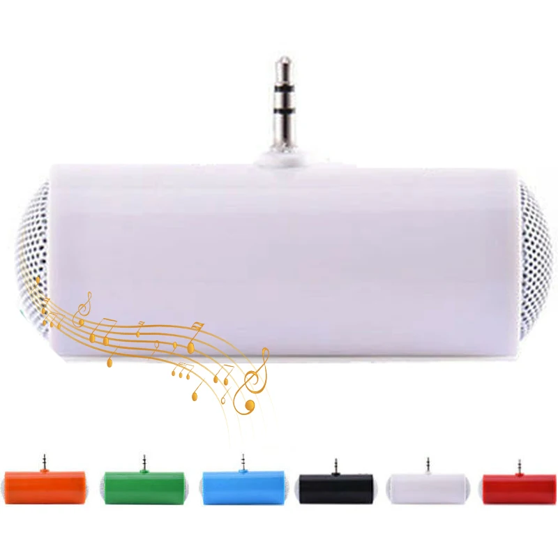 

Portable Mini Speaker 3.5mm Direct Insert Stereo Speaker MP3 Music Player Loudspeaker For Mobile Phone Tablet