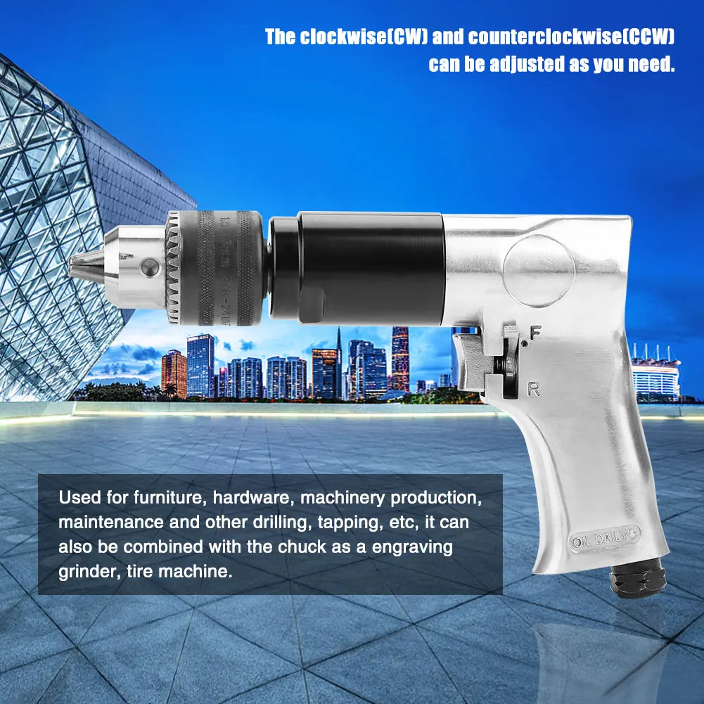 KP-554 1/2 пистолет типа CW/CCW пневматическая дрель пневматическое сверление инструмент высокого качества