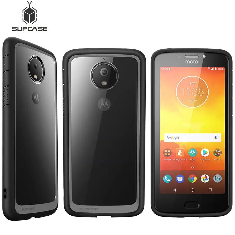 Чехол для Moto E4 Plus SUPCASE UB Style Series противоударный гибридный защитный ТПУ бампер +