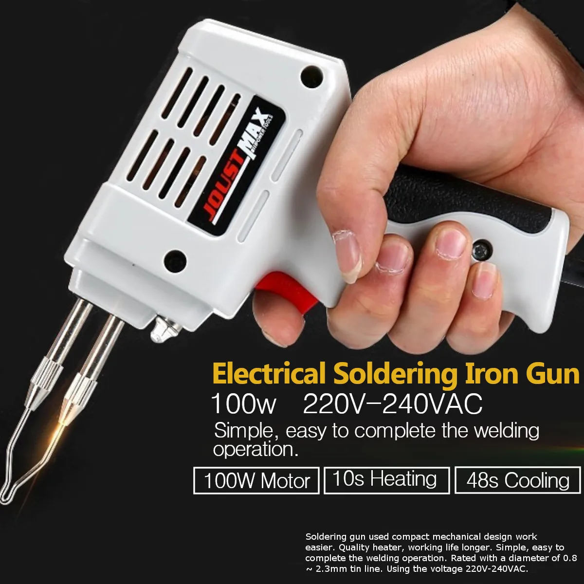 Electrical Soldering Iron Guns Hot Air Heat Guns Hand Welding Tool With