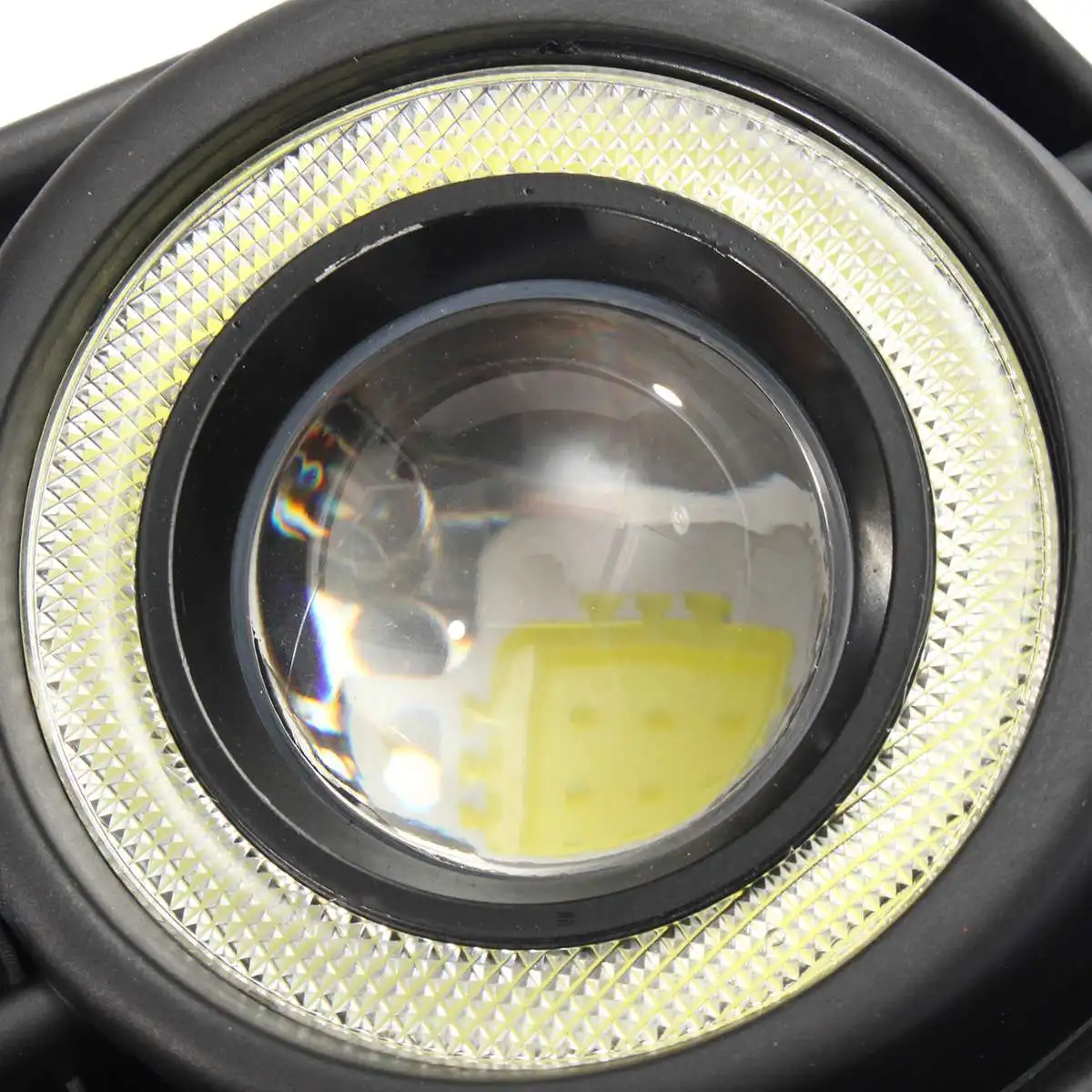 1 пара противотуманный светильник решетки Ангел глаз светильник с проводом комплект для VW Golf Mk5 Rabbit 06 07 08 09
