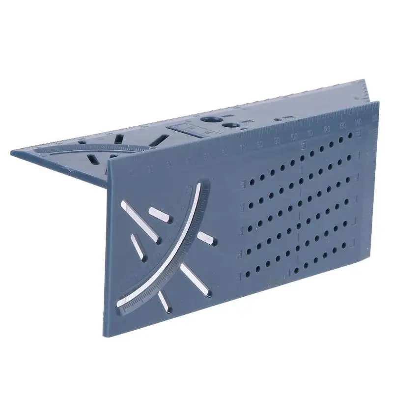 

Woodworking Ruler Square Layout Miter 45 + 90 Degree Metric Gauge Measuring