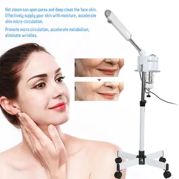 

Salon Use Hot Mist Face Steamer Hydrating Moisturizing Ions Spray Machine Tools Skin relax Moisturizer r face Spa