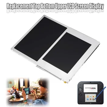 

LCD Screen for 2DS Video Games Display Replacement Accessories Top Bottom Upper Lower LCD Screen Panel Only for 2DS 2013