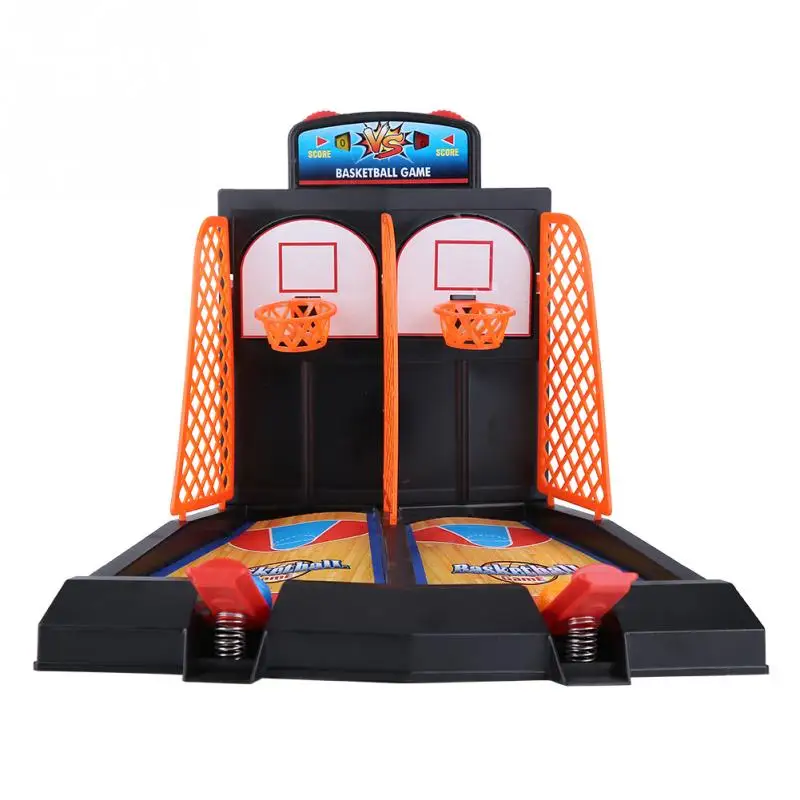 2Players Kids Mini Basketball Shooting Toy Set Funny Pinball Interactive Board Game Children Educationabl Family Sport Home Toy