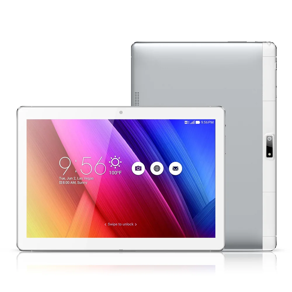 

Smart Tablet WIFI MTK6580 Quad Core max 1.5GHz Android 6.0 10.1 Inches IPS 1280 * 800 Pixels Touch Screen 16GB Dual Cameras