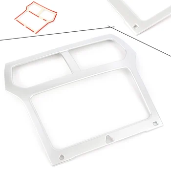 

ABS Interior Console Navigation Frame Cover Trim For Ford Explorer 2011 2012 2013 2014