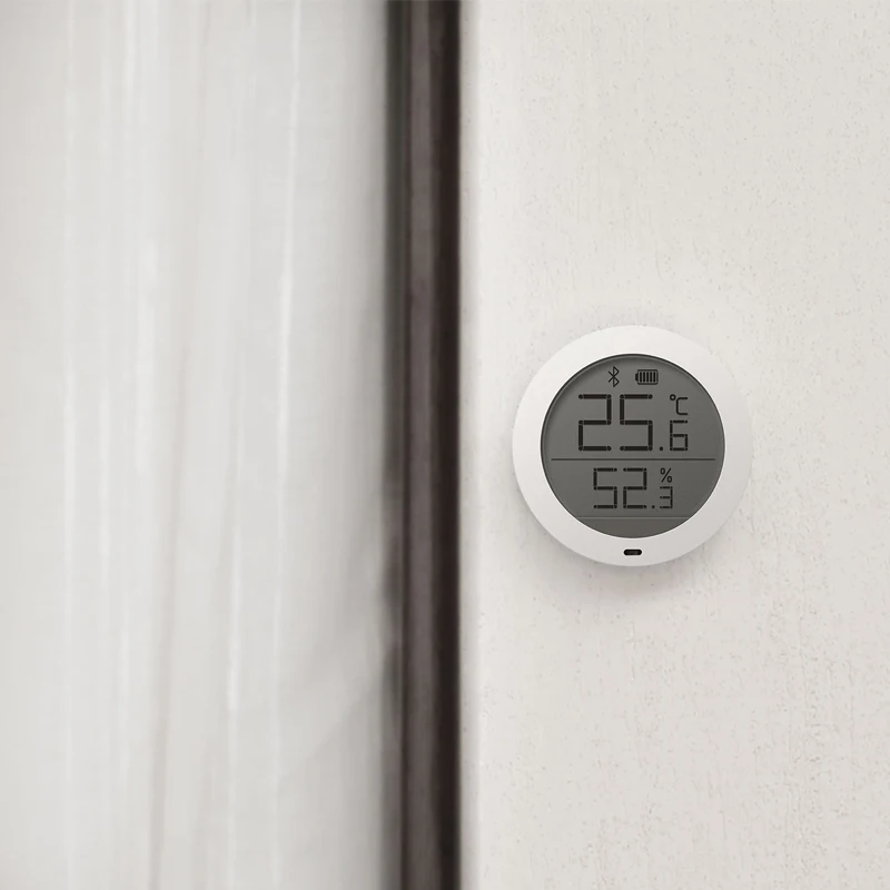 Оригинальный Смарт термометр Xiaomi Mijia с Bluetooth датчик температуры и влажности ЖК