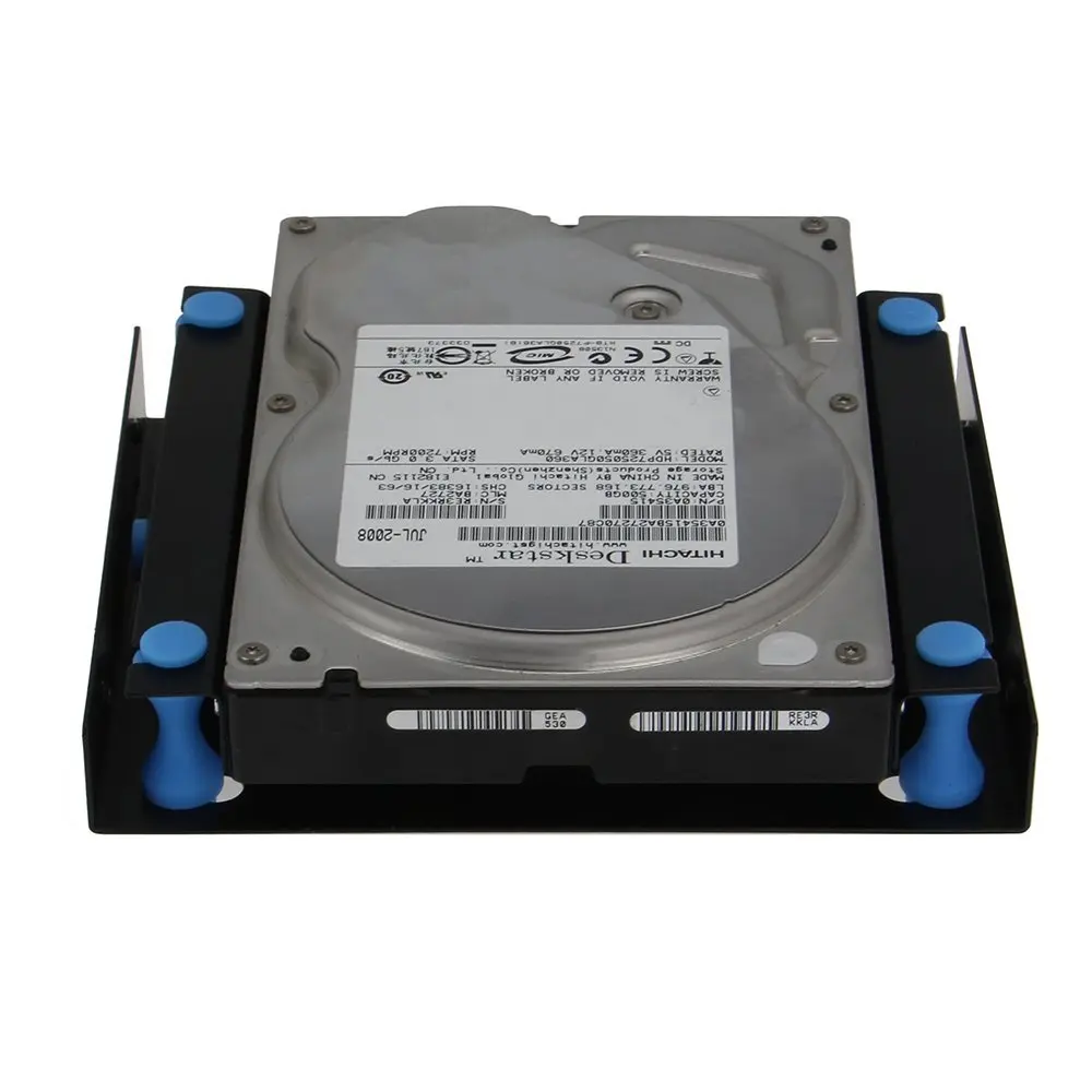  Shock-Proof 3.5 Hard Disk to 5.25 DVD ROM Bay Mounting adapter
