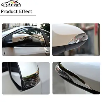 

Chrome Car Side Door Rearview Mirror Cover Trim Mirrors Strips For Corolla 14-16