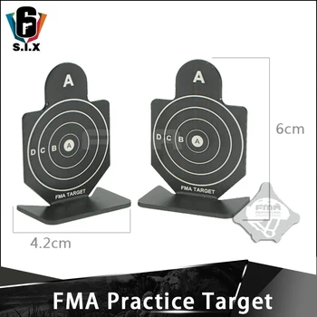 

FMA Airsoft Metal Airsoft Practice Target (6pcs/pack) Paintball Accessories For Tactical Hunting Airsoft Splatter Targets
