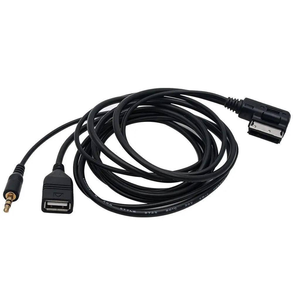 Аудиокабель MDI AMI для музыки MP3 интерфейс USB зарядка 3 5 мм AUX кабель A3 Q7 S5|Кабели