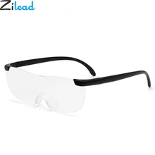 Zilead 3 вида цветов увеличительные пресбиопические очки для чтения с большим видением в 1,8 раз, очки для дальнозоркости для женщин и мужчин, подарки для родителей