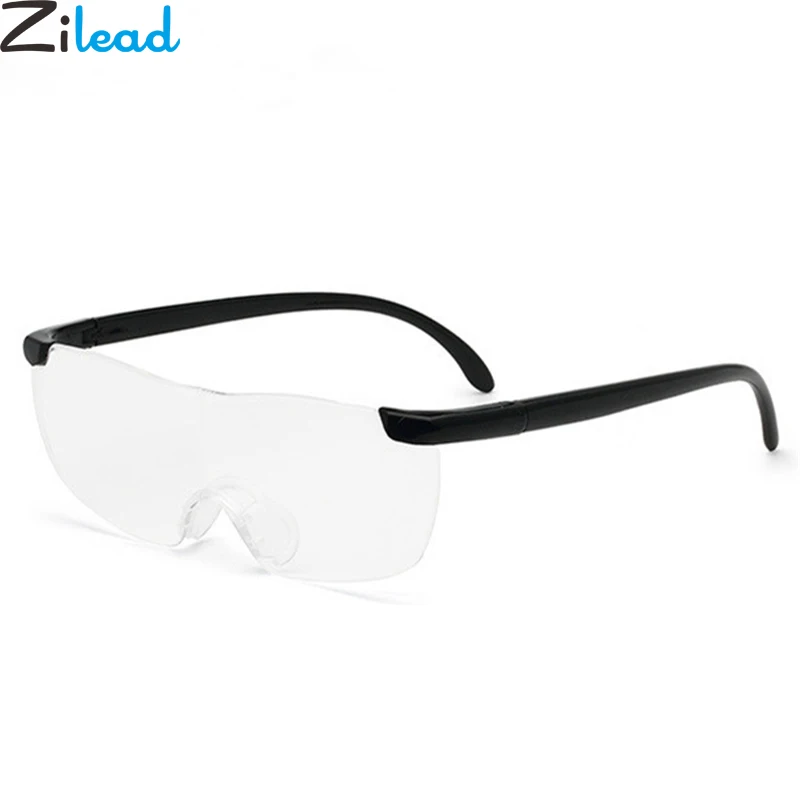 

Zilead 3Color Magnifying Presbyopic Big Vision Reading Glasses 1.8times Hyperopia Eyeglasses For Women And Men Parents Gifts