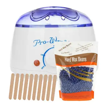 

200cc Hand Wax Machine Hot Paraffin Wax Warmer Heater Body Depilatory Electric Salon Spa Hair Removal Tool with 100g Wax