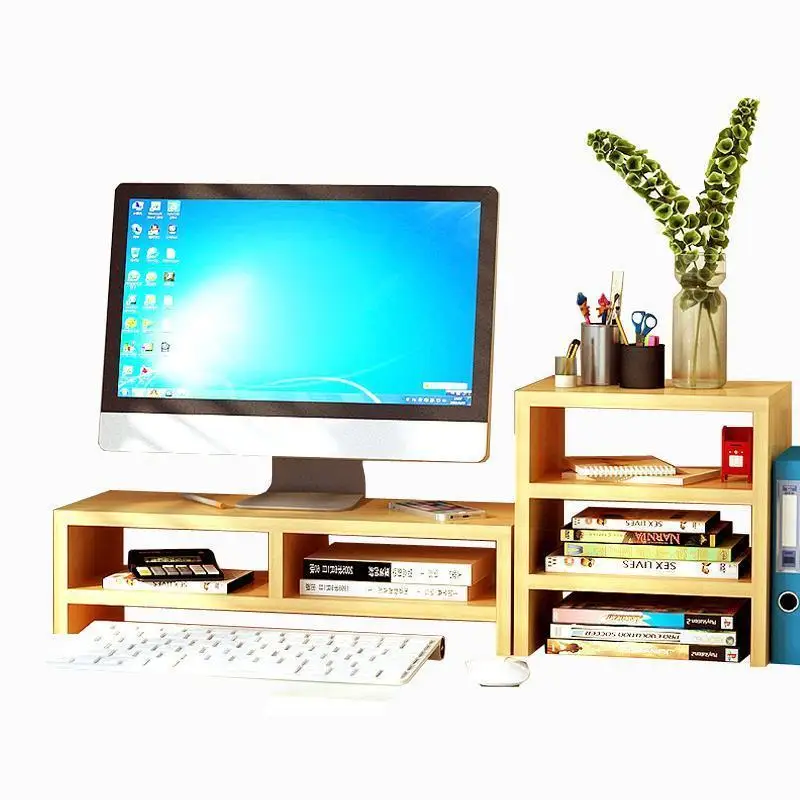 

Shelf Organizacion Home Decoration Accessories Computer Display Stand Storage Rack Prateleira Repisas Estantes Shelves