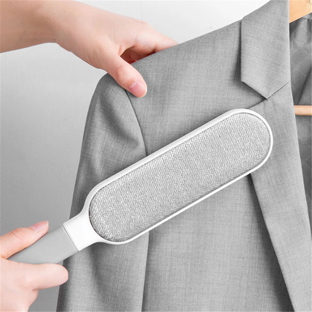

Double-sided Hair Remover Cleaning Brush Clothing Electrostatic Dusting Brush Autumn and Winter Home Essential