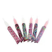 6 шт./компл. красочные неопреновый держатель для леденцов морозильник Ледяной полюс мороженого на палочке рукав протектор для мороженого инструменты для вечерние поставки