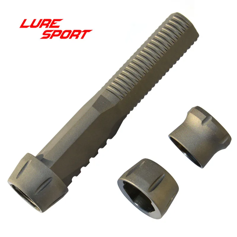 LURESPORT алюминиевая Тяжелая катушка для катушки удочка лодки матовый серый
