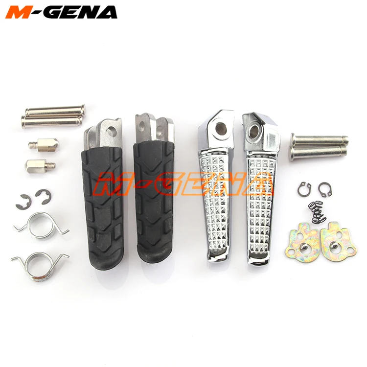 Передние и задние подножки мотоцикла для CB400 1999 2000 2001 2002 2003 2004 2005 2006 2007 2008 VTEC 1 2 3