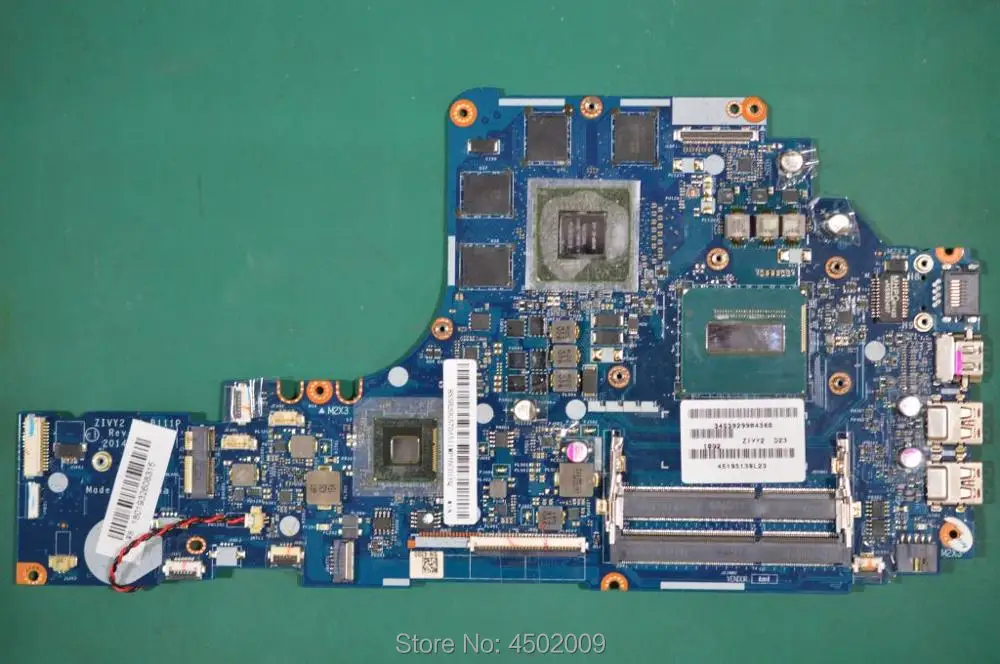 Для lenovo IdeaPad Y50-70 LA-B111P 5B20G57045 материнская плата для ноутбука с i7-4710HQ CPU и GTX860M 4G GPU 100%