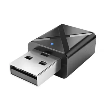 

2 in 1 Bluetooth 5.0 Audio Receiver Transmitter Mini 3.5mm AUX Stereo Bluetooth Adapter for TV PC Car MP3 players