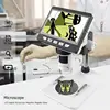 1000X HD1080P 4.3 Inch LCD Digital Microscope Portable Desktop Microscope Magnifier Magnifying Glass Set Support 10 Languages ► Photo 2/6