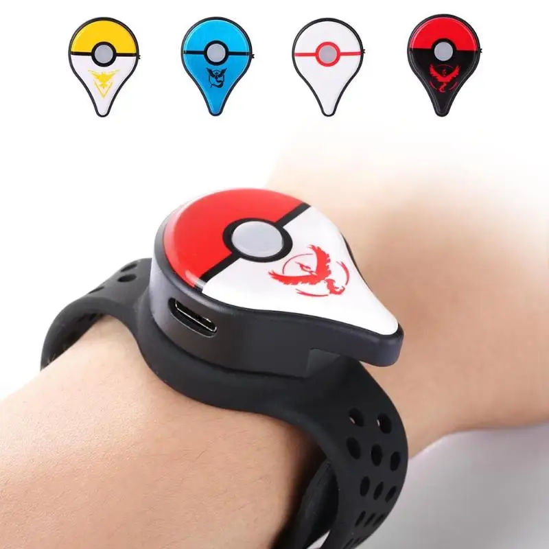 

VKTECH Bluetooth Wristband Bracelet Automatic Catch USB Charging Interactive Watch Game Accessories For Switch Pokemon Go Plus
