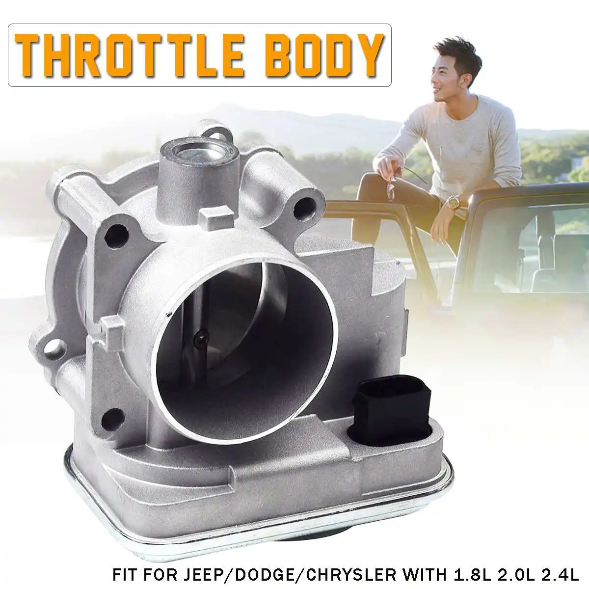 Complete Throttle Body For Jeep/Chrysler/Dodge/Compass/Caliber 4884551AA 04891735AC Auto Replacement Parts 1.8L 2.0L 2.4L Complete Throttle Body For Jeep/Chrysler/Dodge/Compass/Caliber 4884551AA 04891735AC Auto Replacement Parts 1.8L 2.0L 2.4L