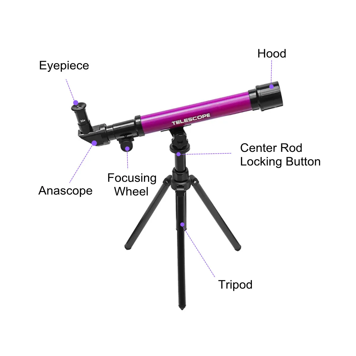 في الهواء الطلق أحادي تلسكوب فلكي مع حامل ثلاثي متنقل الفضاء الإكتشاف نطاق 20-60XEyepiece تلسكوب الاطفال لعبة تعليمية في الهواء الطلق أحادي تلسكوب فلكي مع حامل ثلاثي متنقل الفضاء الإكتشاف نطاق 20-60XEyepiece تلسكوب الاطفال لعبة تعليمية