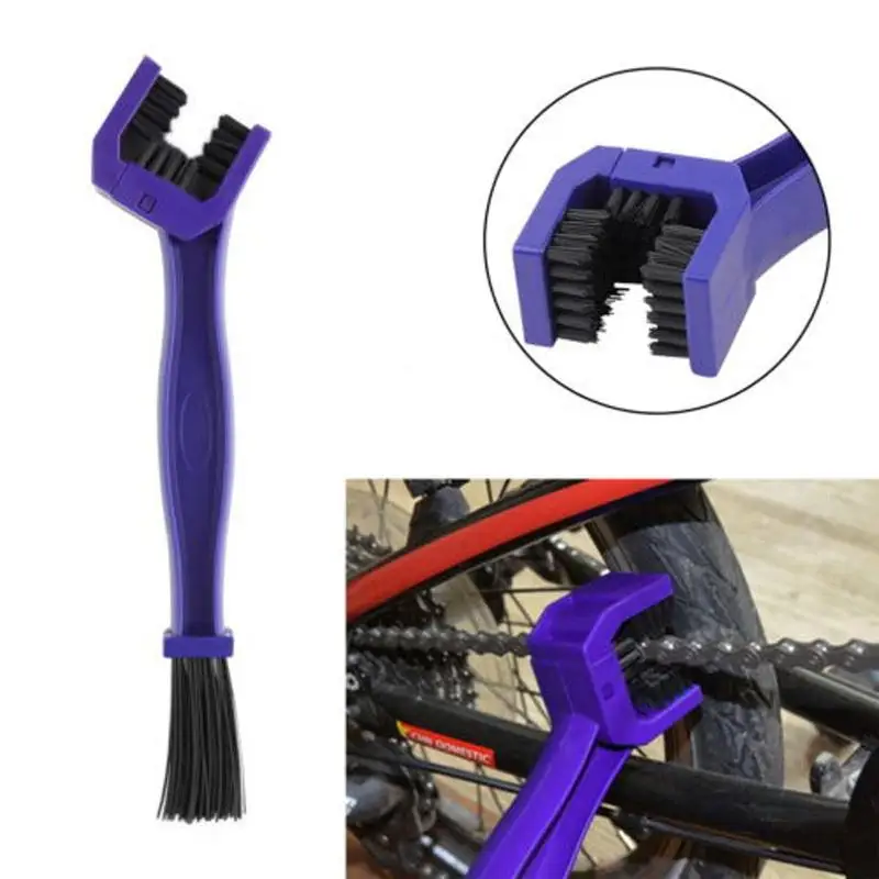 

Motorcycle Bicycle Bike Chain Gear Grunge Crankset Brush Cleaner Cleaning Tool Outdoor Scrubber Moto Accessories Tools