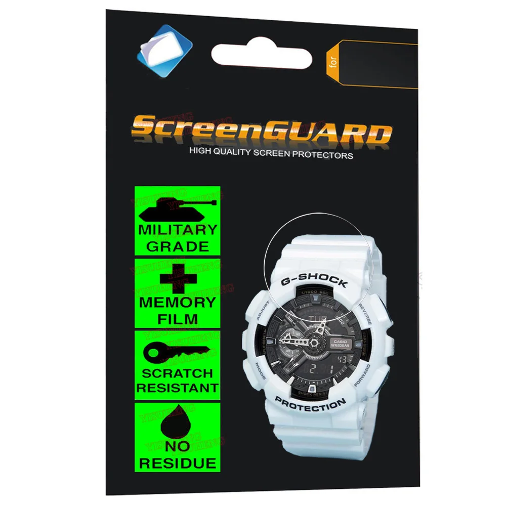 Классический военный класс анти-шок пленка для Casio Часы G-SHOCK Multifunctional аналоговый