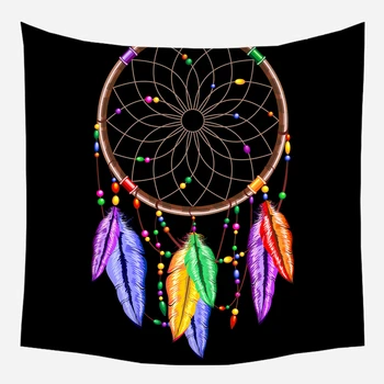 

Loartee Mysterious Color Handcraft Boho Decor Tapestry Home Ouija House Indian Tenture Mural Wandkleed Pared tela Mandala Arras