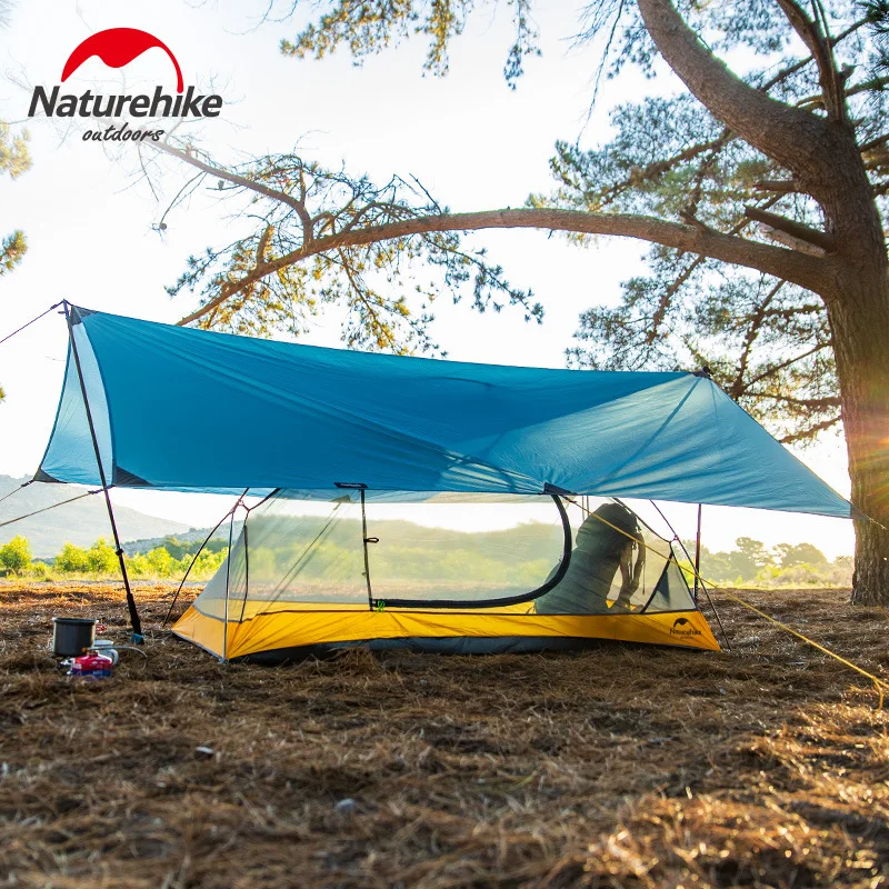 Naturehike 15D нейлон Многофункциональный портативный пляжный тент для кемпинга