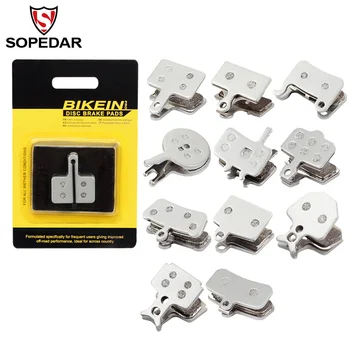 

4 Pairs Ultralight Aluminum Board Cools Pads Bicycle Resin Disc Brake Pad For SHIMANO AVID Hayes ZOOM MAGURA FORMULA SARM