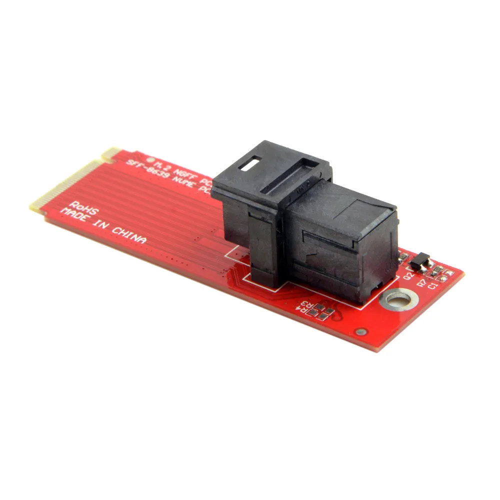 Xiwai U.2 U2 комплект SFF 8639 NVME PCIe SSD адаптер для материнской платы Intel 750 p3600 p3700 M.2 8643 Mini SAS