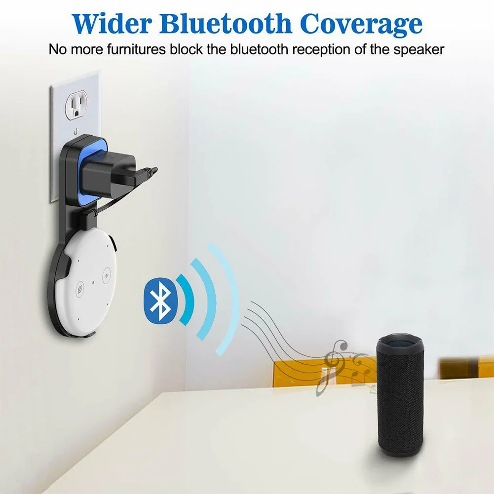 

Outlet Use Functional Space Saving Practical Speaker Holder Stand Wall Mount Home Hanging Stabilizer For Amazon Echo Input