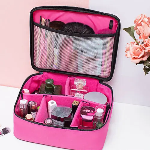 Women Makeup Bag Nylon Cosmetic Bag 