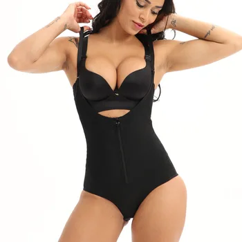 

Women Body Shaper Zipper Underwear Fajas Waist Slimming Bodysuit Neoprene Body Shapers Girdle Belt Corsets Shapewear