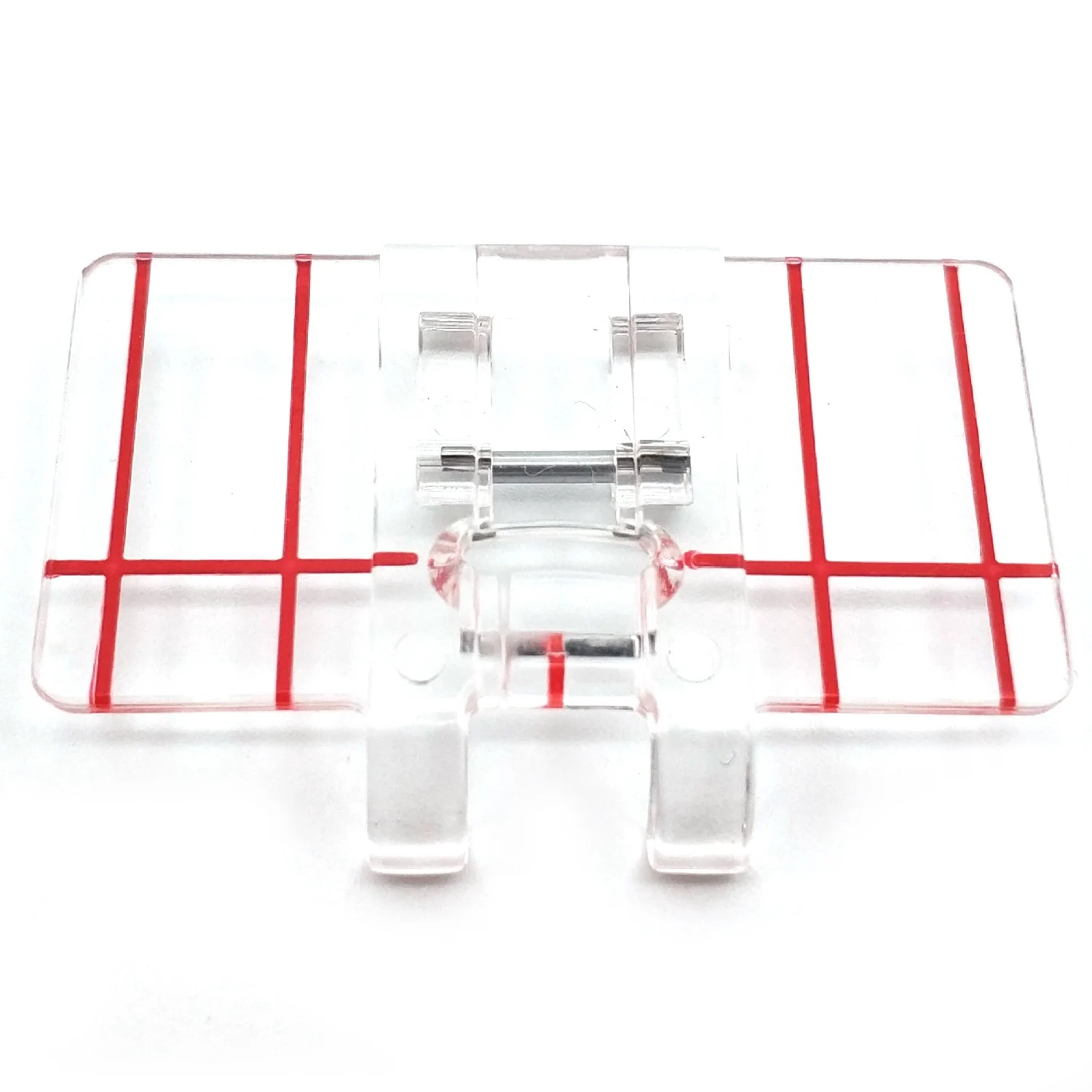 

Simple Mini Clear Plastic Parallel Stitch Foot Presser For Multifunction Domestic Sewing Machine Parallel Stitch Sewing Tool