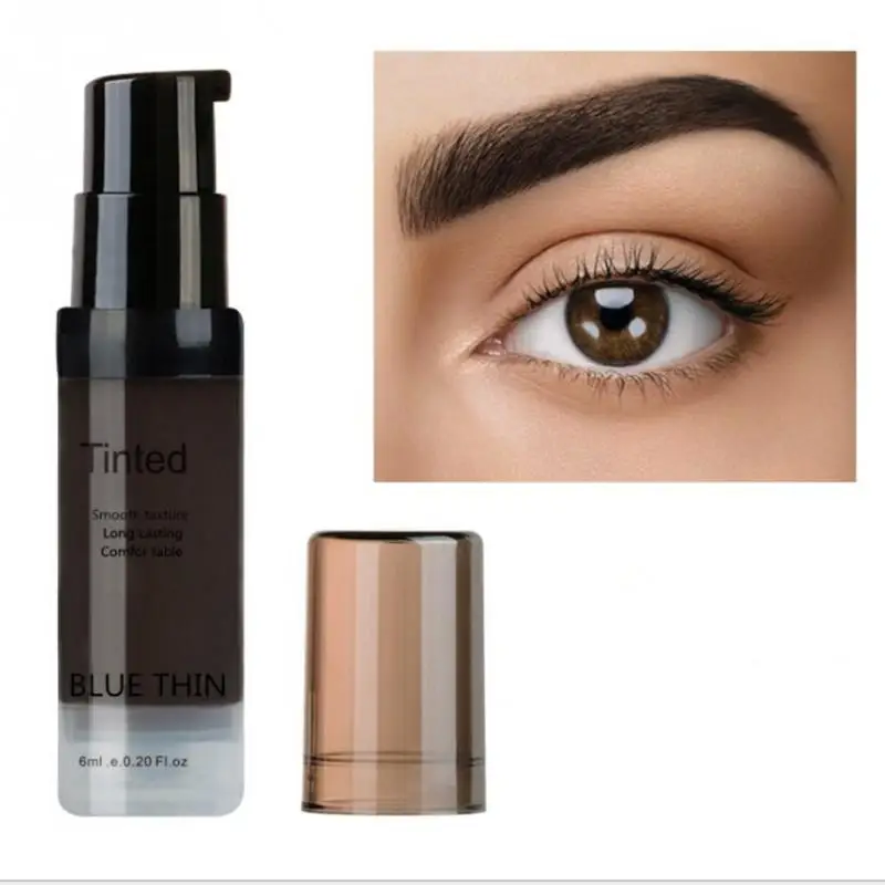 New Ladies Henna Eyebrow Dye Eyebrow Enhancer Tint Waterproof EyeBrow Gel Easy to Wear Cosmetic Makeup Eyebrow Paint #507