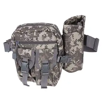 

Outdoor Shoulder Bag Waterproof 600D Oxford Camping Hiking Pouch Kettle Bag Waist Pack Bag