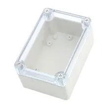 Винтовая установленная Прозрачная крышка Водонепроницаемая герметичная распределительная коробка 100x68x50 мм