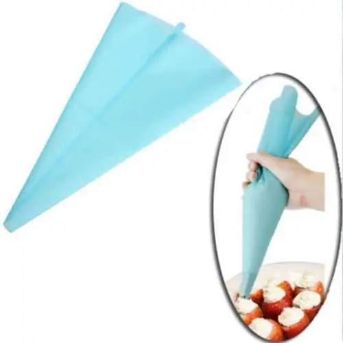 

Silicone Reusable Icing Piping Cream Pastry Bag DIY Cake Decorating Tools