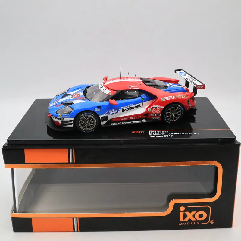 

IXO 1:43 FORD GT #66 D.MUELLER -J.HAND-S.BOURDAIS DAYTONA 2017 GTM111 Limited Edition Collection Toys Car Diecast Models