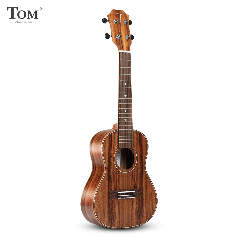 

TOM TUC - 700 23 Inch Ukulele Acacia Rosewood Acoustic Concert Ukulele Stringed Instruments With Carrying Bag